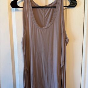 Lululemon silk appeal side slit tank